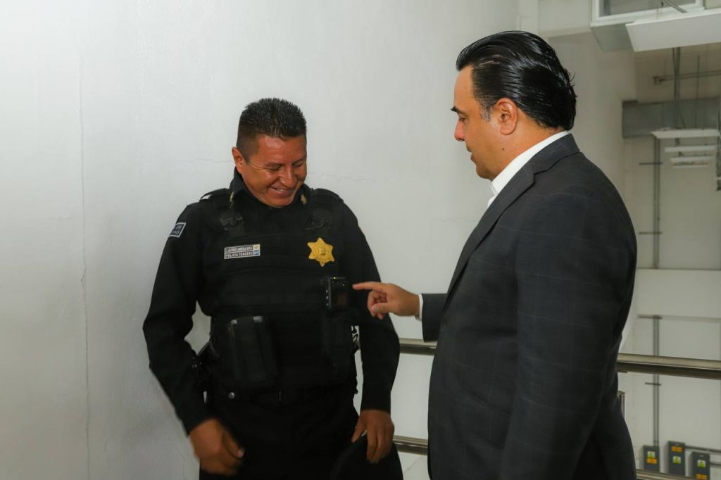 Personal policial de la SSPM Querétaro recibe bodycams