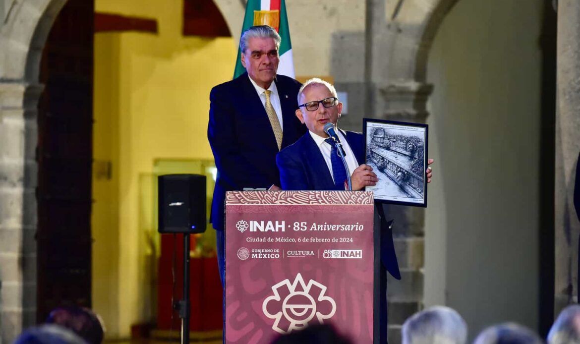 Conmemoran 85 aniversario del Instituto Nacional de Antropología e Historia
