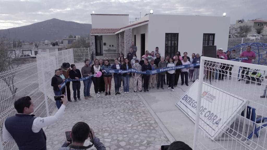 Inauguran el “Salón de Usos Múltiples” en Barrio Nuevo, en la Delegación de Bernal