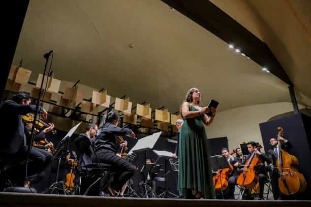 Ofrece Orquesta de Cámara UAQ concierto de bienvenida a la Dra. Silvia Amaya