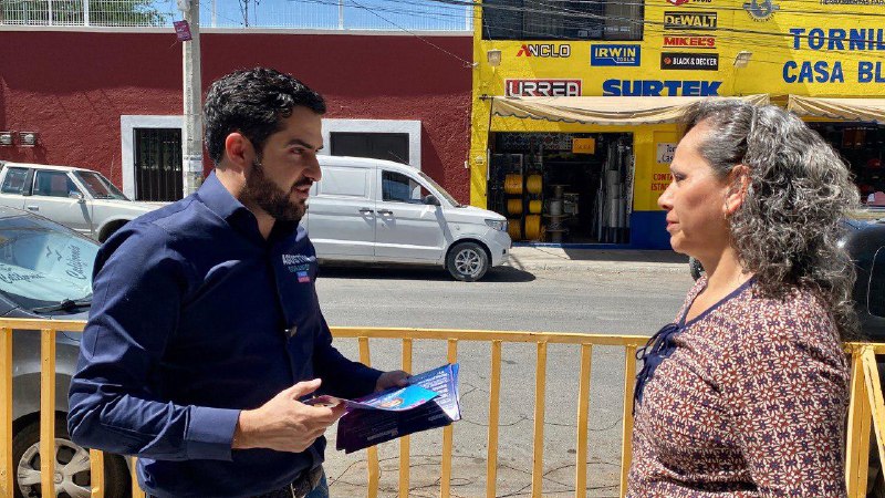 Agustín Dorantes promete impulsar redes de apoyo desde el Senado