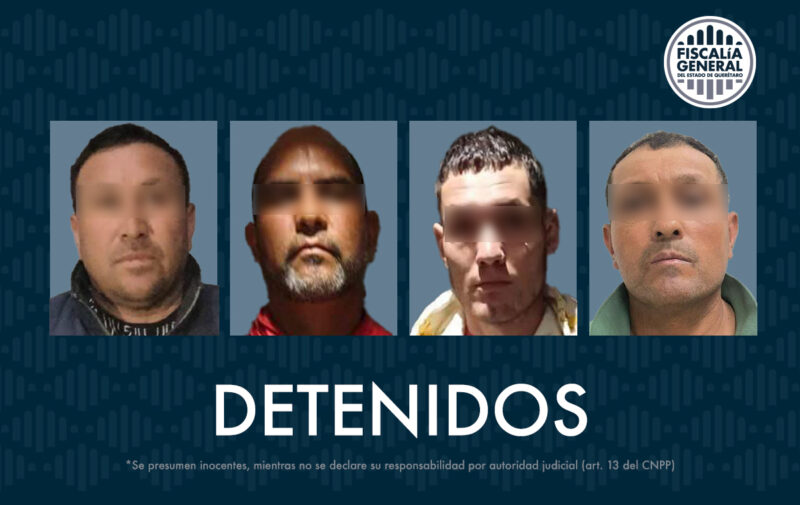 Cuatro detenidos por homicidio en Santa Rosa Jáuregui