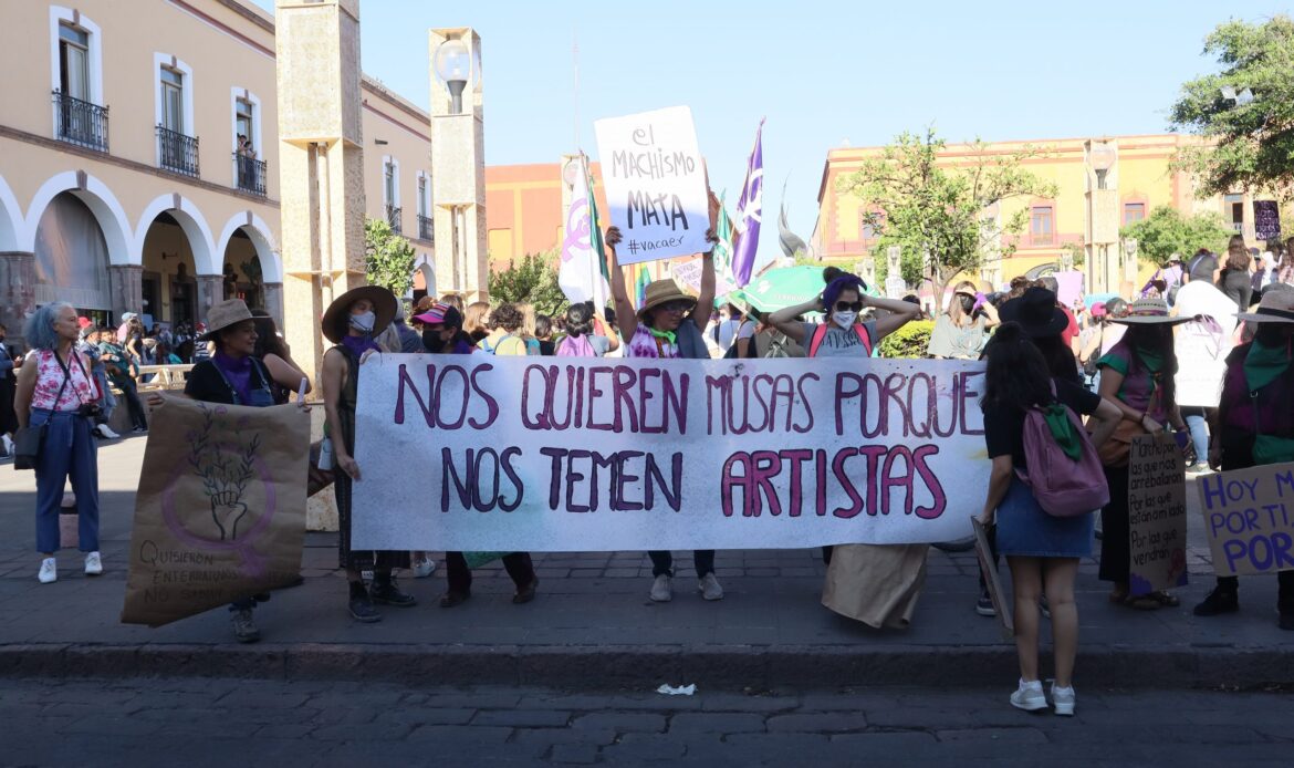 Habrán cierres Viales por Marchas del Día Internacional de la Mujer en Querétaro