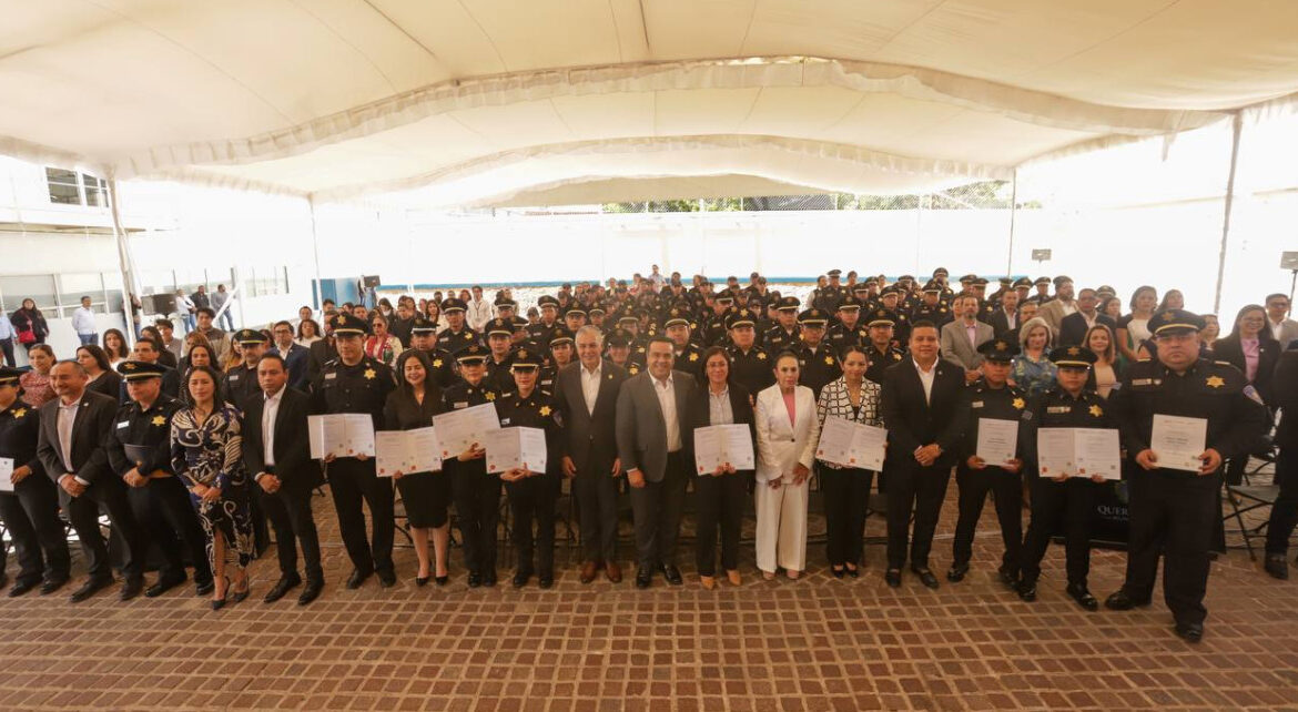 Conmemoran séptimo aniversario del Instituto Policial De Estudios Superiores de la SSPM
