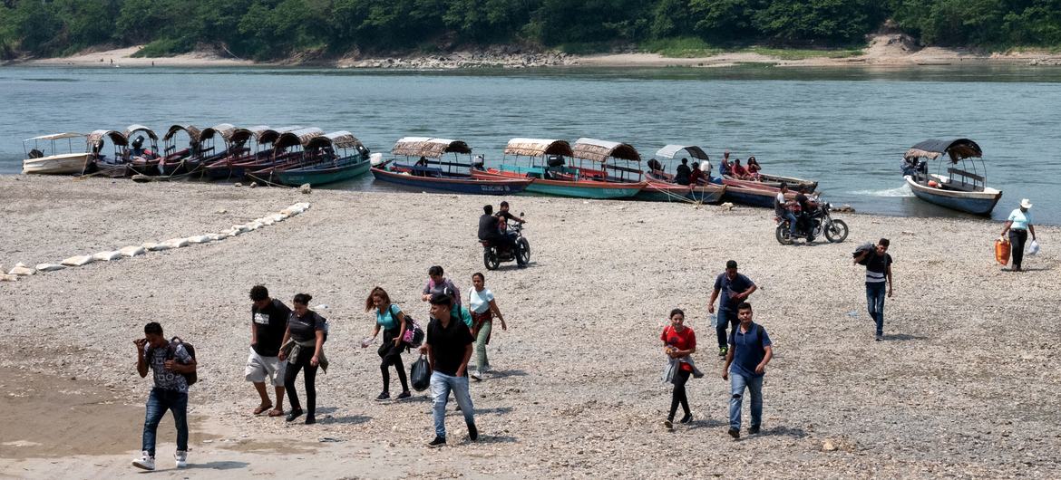 La mitad de los migrantes irregulares que llegan a México declara salir de su país por la violencia