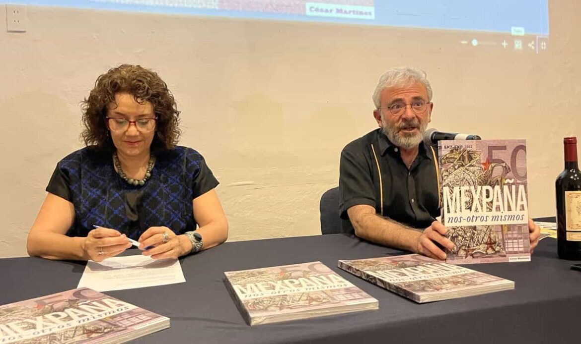 Presenta César Martínez su libro Mexpaña, nos-otros mismos en el Museo de la Ciudad