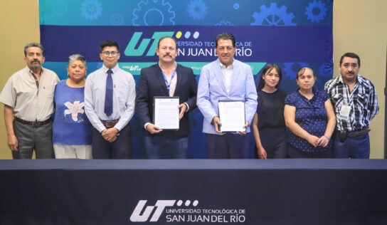 Empresa GUDE apoya continuidad de estudios de alumnos de UTSJR