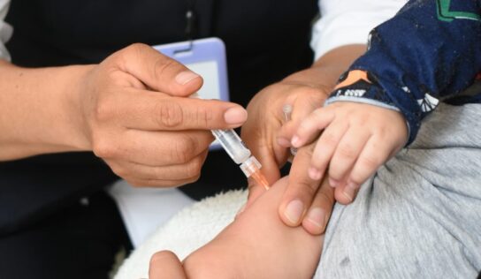 SESA lleva a cabo Campaña Nacional de recuperación de cobertura de vacunación con énfasis en poliomielitis, sarampión y rubéola