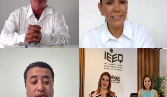 Dialogan candidaturas a la Presidencia Municipal de Jalpan de Serra