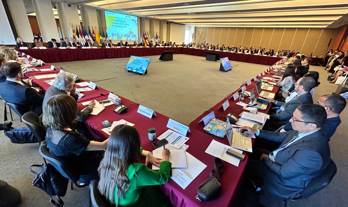 Primera consulta regional del Proceso de Cartagena+40, celebrada en México