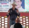 Monsalvo presenta sus propuestas en Los Héroes