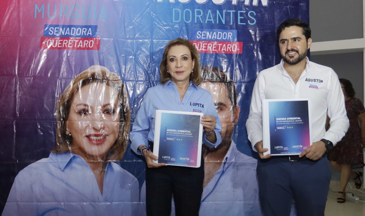 Presentan Lupita Murguía y Agustín Dorantes Agenda Ambiental