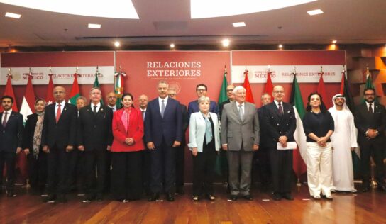 México fortalece relaciones de cooperación con la Liga de Estados Árabes