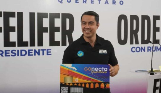 Felifer Macías presenta la tarjeta “Conecta”, para garantizar apoyos sociales