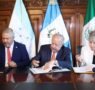 México, Guatemala y Honduras firman memorándum de entendimiento en cooperación consular
