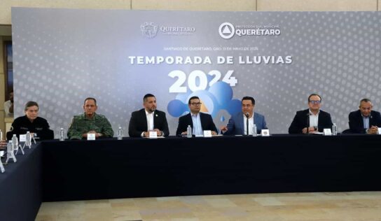 Listo el Municipio de Querétaro para la Temporada de Lluvias de este 2024