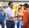 Personal operativo de Obras Públicas Municipales festejó el Día de la Santa Cruz